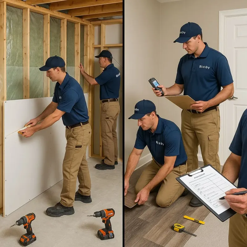 Repairs and Reconstruction process in Clarks Summit, PA