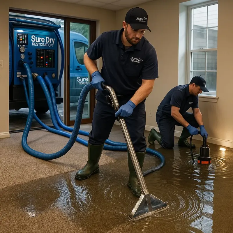 Water Extraction and Removal process in Clarks Summit, PA